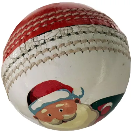 Balle de cricket de Noël du Père Noël