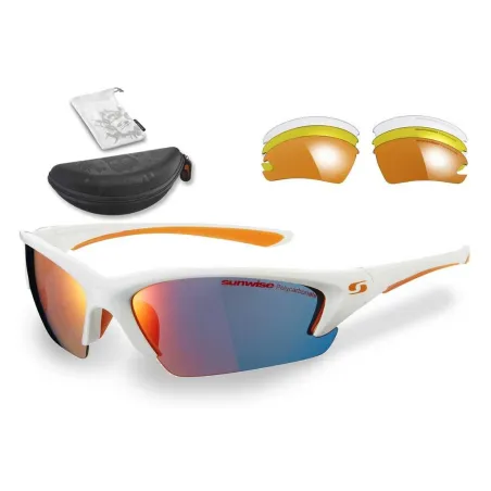 Sunwise Equinox RM Interchangeable Sunglasses (White) + FREE