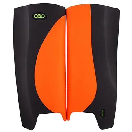 OBO Robo Hi-Rebound Legguards - Orange/Black