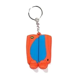 OBO Mini Legguard / Kicker Keyring - Blauw / Oranje