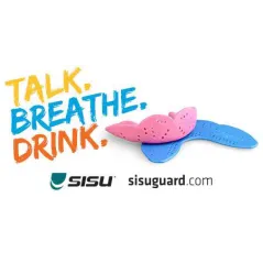 SISU 1.6mm Aero Mouthguard - Hot Pink