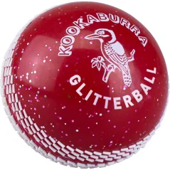 Kookaburra Glitter Ball - Red