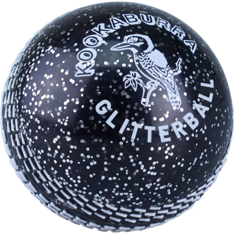 Kookaburra Glitter Ball - Black (2025)