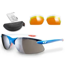 Gafas de sol intercambiables Sunwise Windrush (azul) + estuche