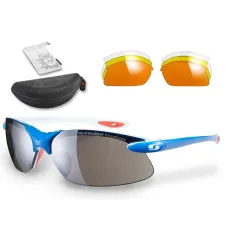 Sunwise Windrush Interchangeable Sunglasses (Blue) + FREE Hard