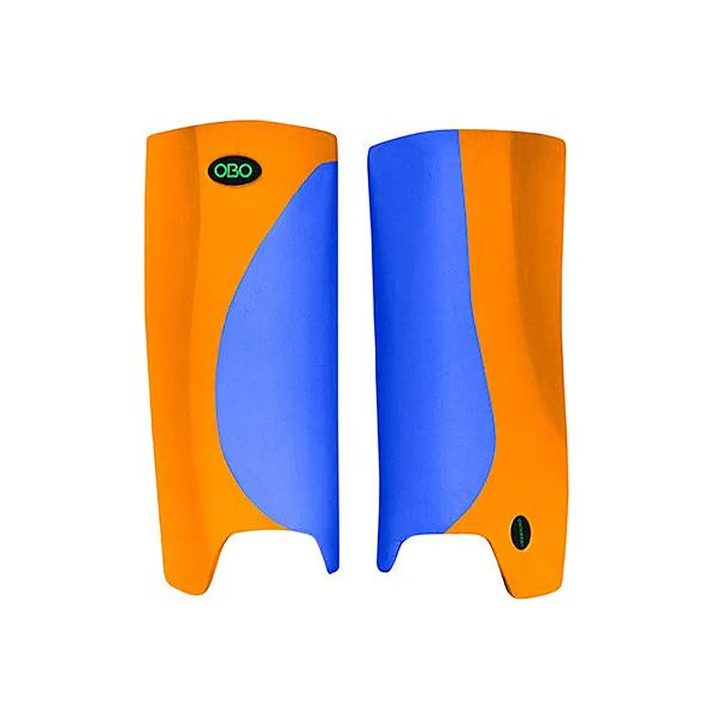 OBO Robo Hi-Rebound Legguards - Bleu / Orange