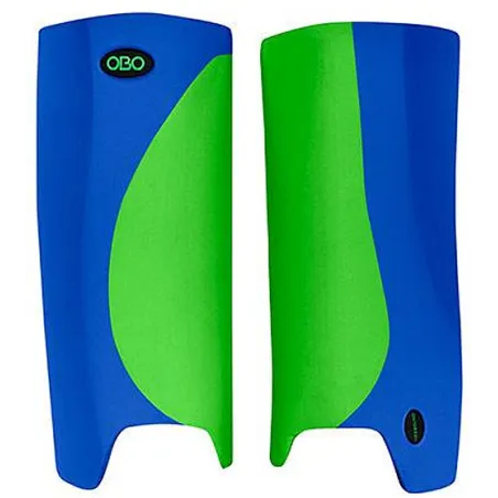 OBO Robo Hi-Rebound Legguards - Green/Blue