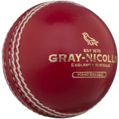 Gray Nicolls Crown 2 Star Cricket Ball - Red (2023)