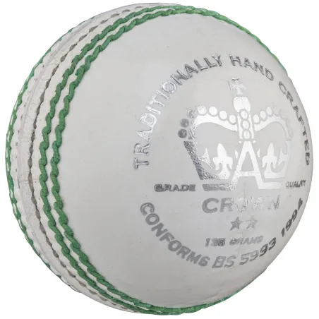 Gray Nicolls Crown 2 Star Cricket Ball - White