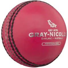 Gray Nicolls Crown 2 Star Cricket Ball - Pink (2020)