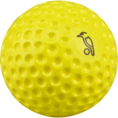 Kookaburra Bowling Machine Balls (24 + Bucket) - Yellow
