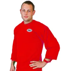 OBO Loose Fit Long Sleeve Smock - Red