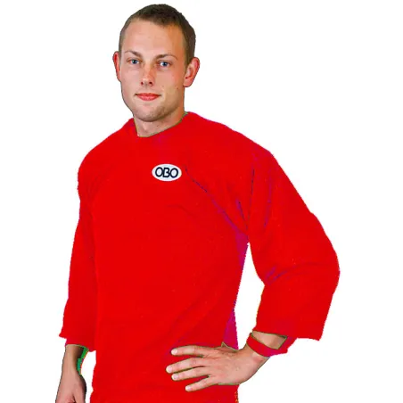 OBO Loose Fit Long Sleeve Smock - Red