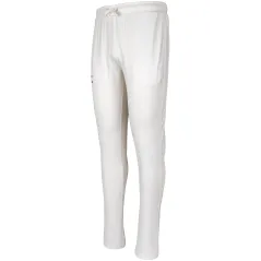 Pantalones grises Nicolls Pro Performance Cricket - Marfil