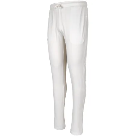 Pantalones grises Nicolls Pro Performance Cricket - Marfil