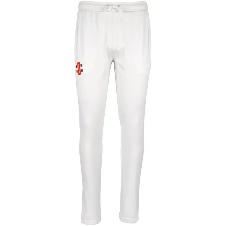 Pantalones grises Nicolls Pro Performance Cricket - Marfil