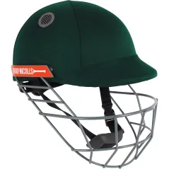 Grijze Nicolls Atomic Cricket-helm - Groen (2020)