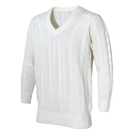 Hunts County Junior Cricket Sweater - Plain