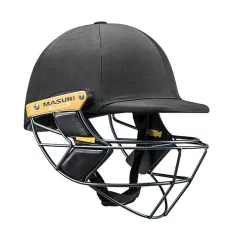 Masuri E Line Titanium Cricket Helmet - Black (2020)