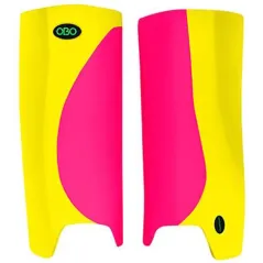OBO Robo Hi-Rebound Legguards - Pink/Yellow