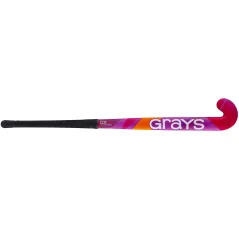 Bâton de hockey junior Grays GX 1000 Ultrabow - Rose fluo (2020/21)