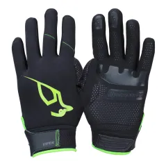 Kookaburra Viper Gloves - Black - Pair (2023/24)