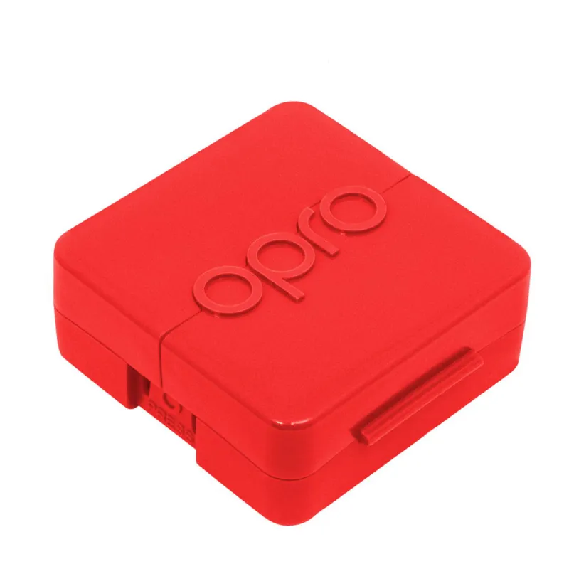 OPRO Self-Fit GEN4 Anti-Microbial Mouthguard Case - Red