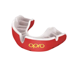 OPRO Self-Fit GEN4 Gold Mouthguard - Red/Pearl