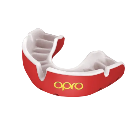 Protector bucal OPRO Self-Fit GEN4 Gold - Rojo / Perlado -