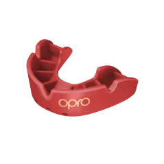 OPRO Self-Fit GEN4 Junior Bronze Mouthguard - Red