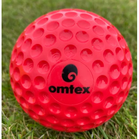 Omtex Bowling Machine Ball - Red - Pack of 12