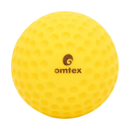 Omtex Bowling Machine Ball - Geel - 12 stuks
