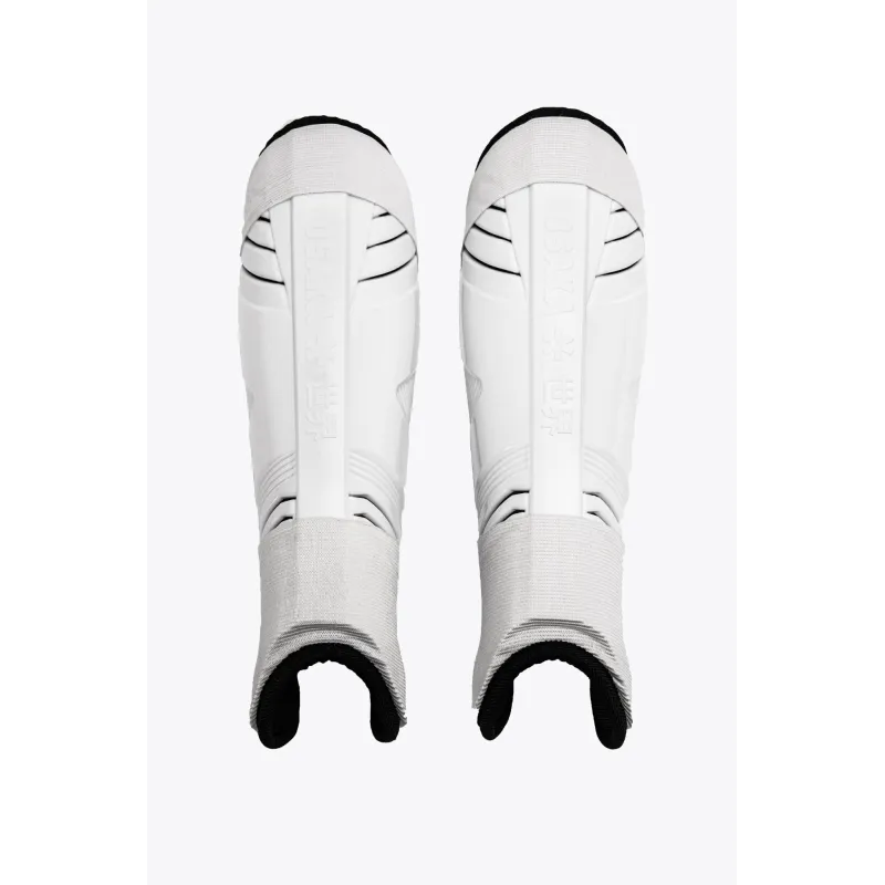 Osaka Elite Hockey Shinguards - White/Black (2023/24)