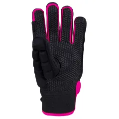 Grays International Pro Hockey Glove - Black/Fluo Pink (2023/24)