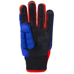 Grays International Pro Hockey Glove - Navy/Fluo Red (2024/25)