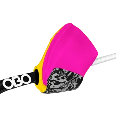 OBO Hi-Rebound Right Hand Protector - Pink/Yellow