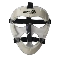 Máscara facial de hockey Mercian Genesis Junior - Transparente