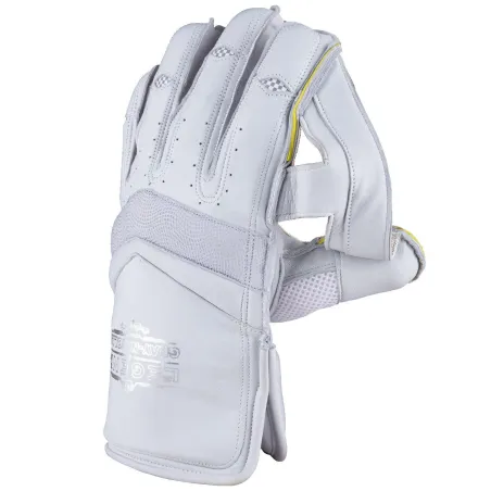 Grijze Nicolls Legend Wicket Keeping-handschoenen (2021)