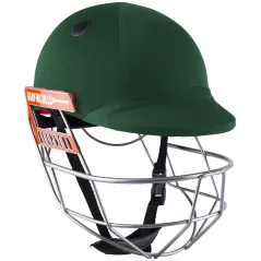 Casco Nicolls Ultimate 360 Pro Cricket gris - Verde (2021) -