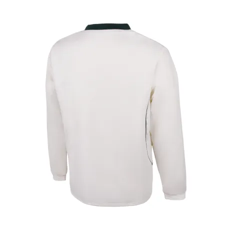 TK Langarm Cricket Sweater - Grüne Borte