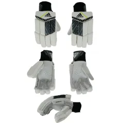 Adidas Incurza 4.0 Cricket Gloves - Yellow (2021)