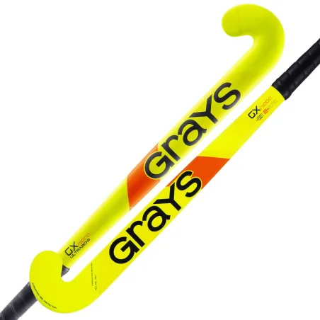 Grays GX 1000 Ultrabow Junior Hockey Stick - Fluo Yellow