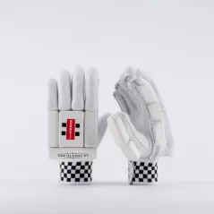 Guantes de cricket grises Nicolls Ultimate 450 (2022) - Guantes