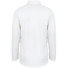 Camiseta de críquet de manga larga gris Nicolls Matrix V2