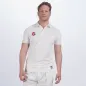 Camiseta gris Nicolls Matrix V2 de cricket de manga corta (2022)