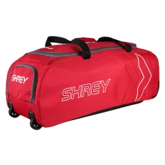 Shrey Ryder Wheelie Bag - Rojo (2022) - Bolsos y caballitos