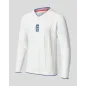 England Cricket Mens Long Sleeve Knitted Sweatshirt - White (2023/24)