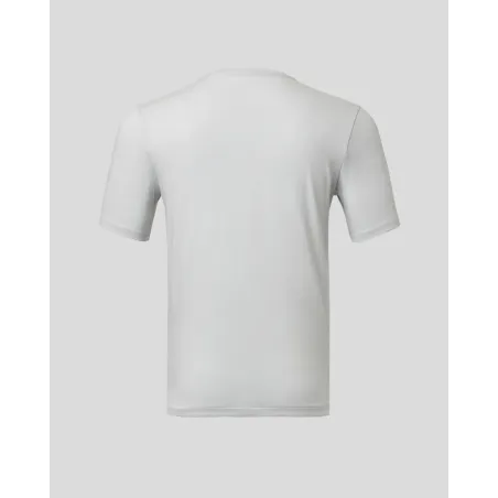 England Cricket Mens Short Sleeve Cotton T-Shirt - White