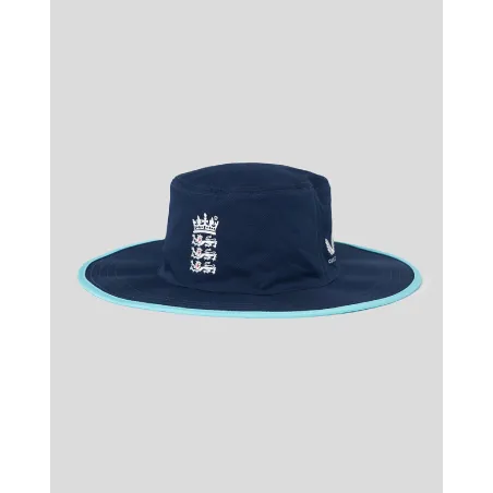 England Cricket Wide Brim Hat - Navy (2022/23) - Réplica de