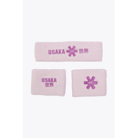 Osaka Sweatband Set 2.0 - Katoen Violet (2022/23)